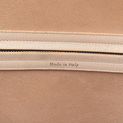 Celine Grained Calfskin Medium Phantom Luggage Cream 8 of 39