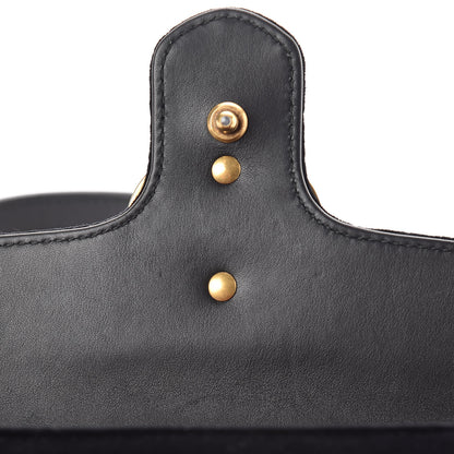 Gucci Velvet Matelasse Mini GG Marmont Shoulder Bag Black 10 of 10