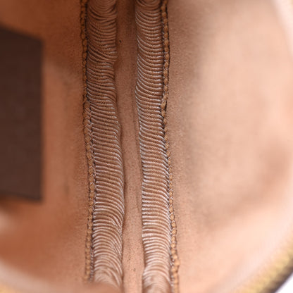 Gucci GG Supreme Monogram Web Mini Ophidia Round Bag Beige New Acero 5 of 8