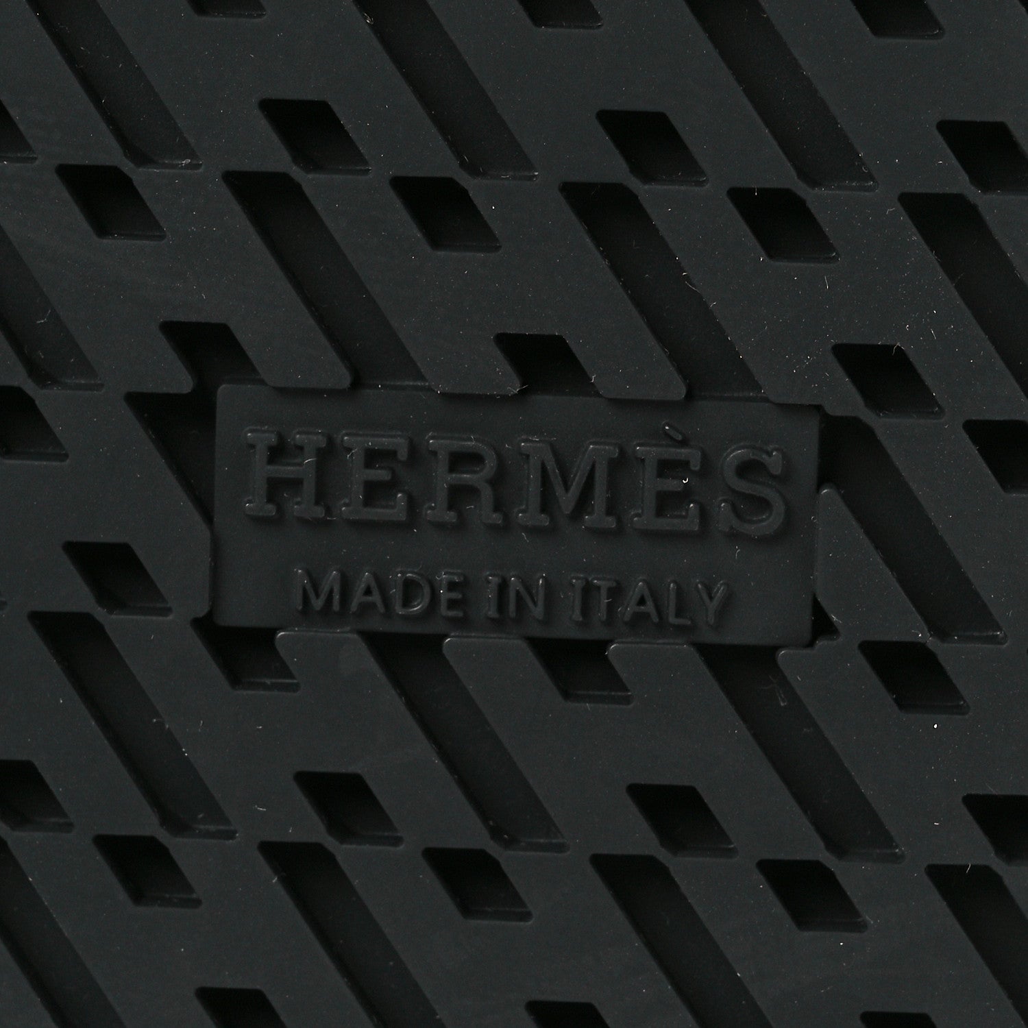 Hermes Calfskin Woolskin Womens Chypre Sandals 37.5 Black Ecru 8 of 10