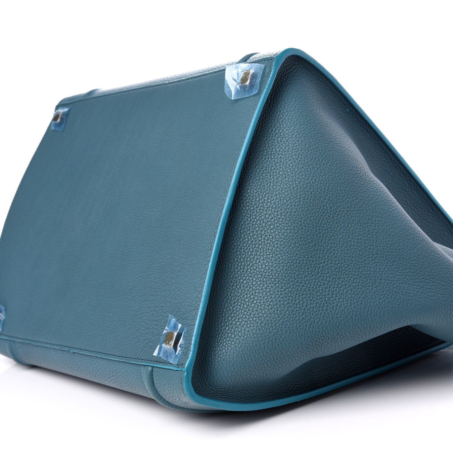 Celine Grained Calfskin Medium Phantom Luggage Slate Blue 7 of 8