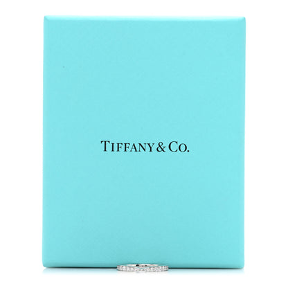 Tiffany Platinum Diamond Harmony Bead-set Band Ring 51 5.75 5 of 5