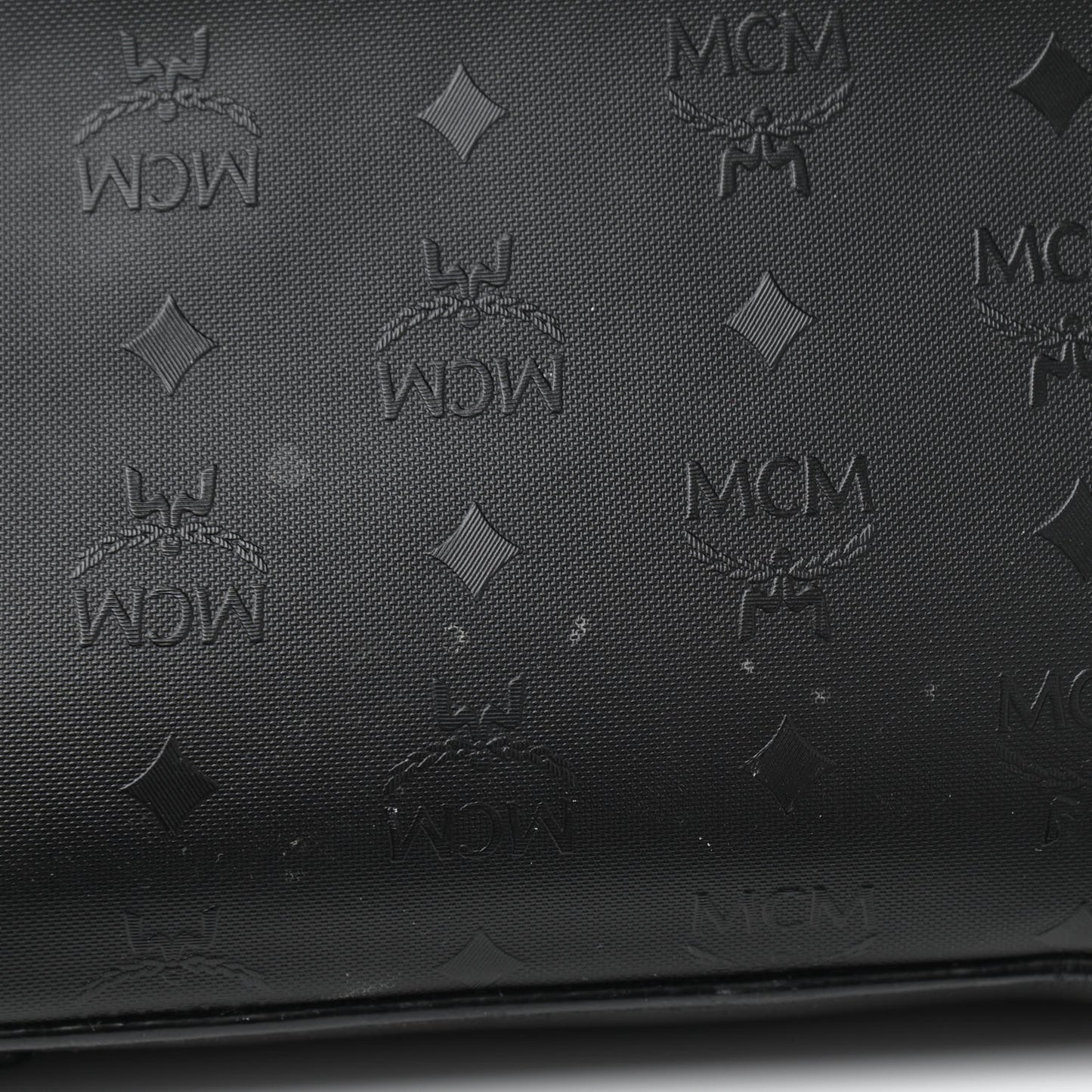 Calfskin Embossed Medium M Moment Backpack Black