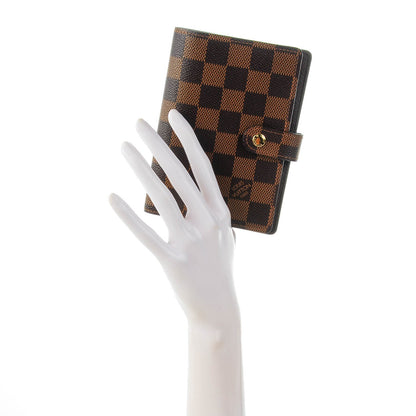 Louis Vuitton Damier Ebene Small Ring Agenda Cover 2 of 7