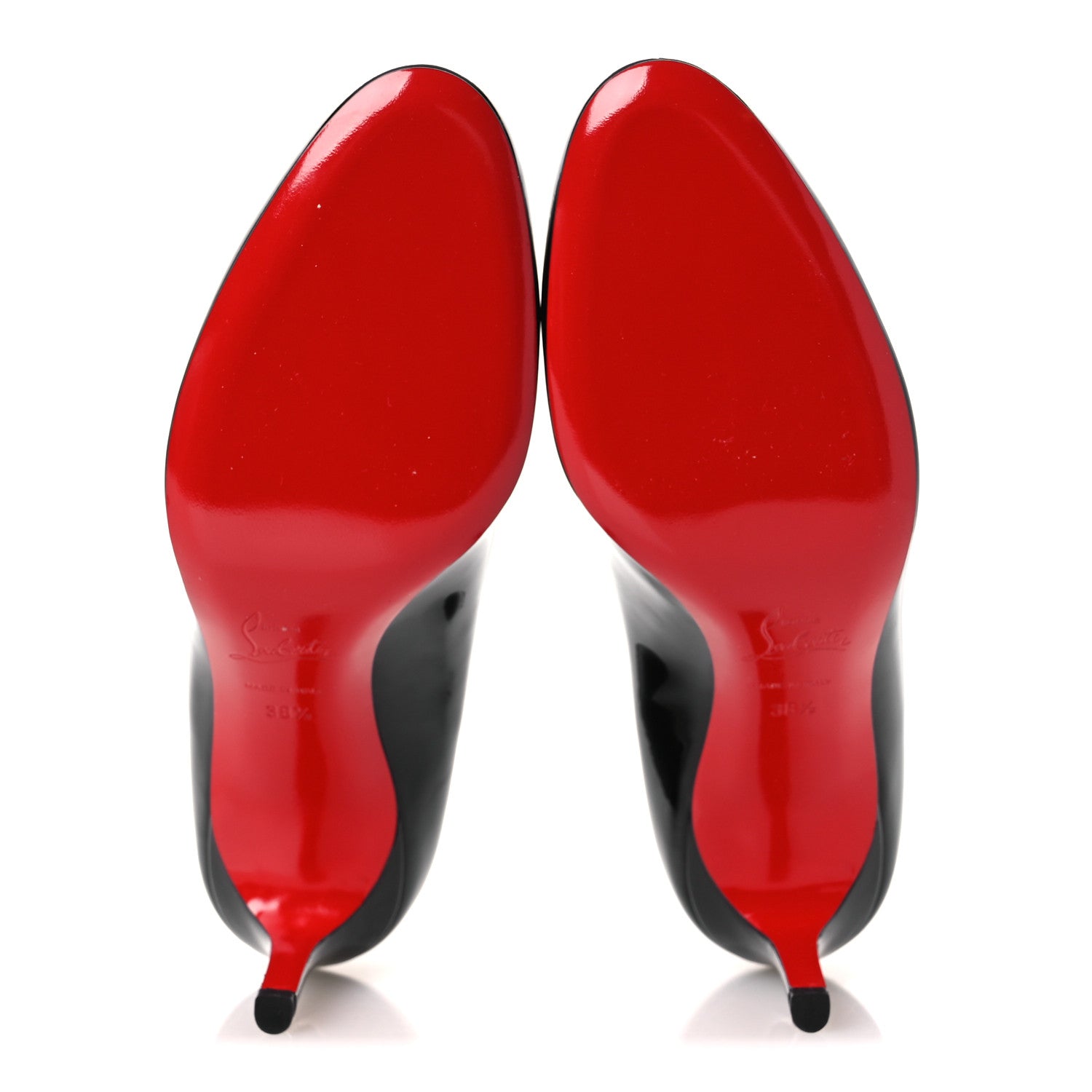 Christian Louboutin Patent Simple 70 Pumps 38.5 Black 7 of 10