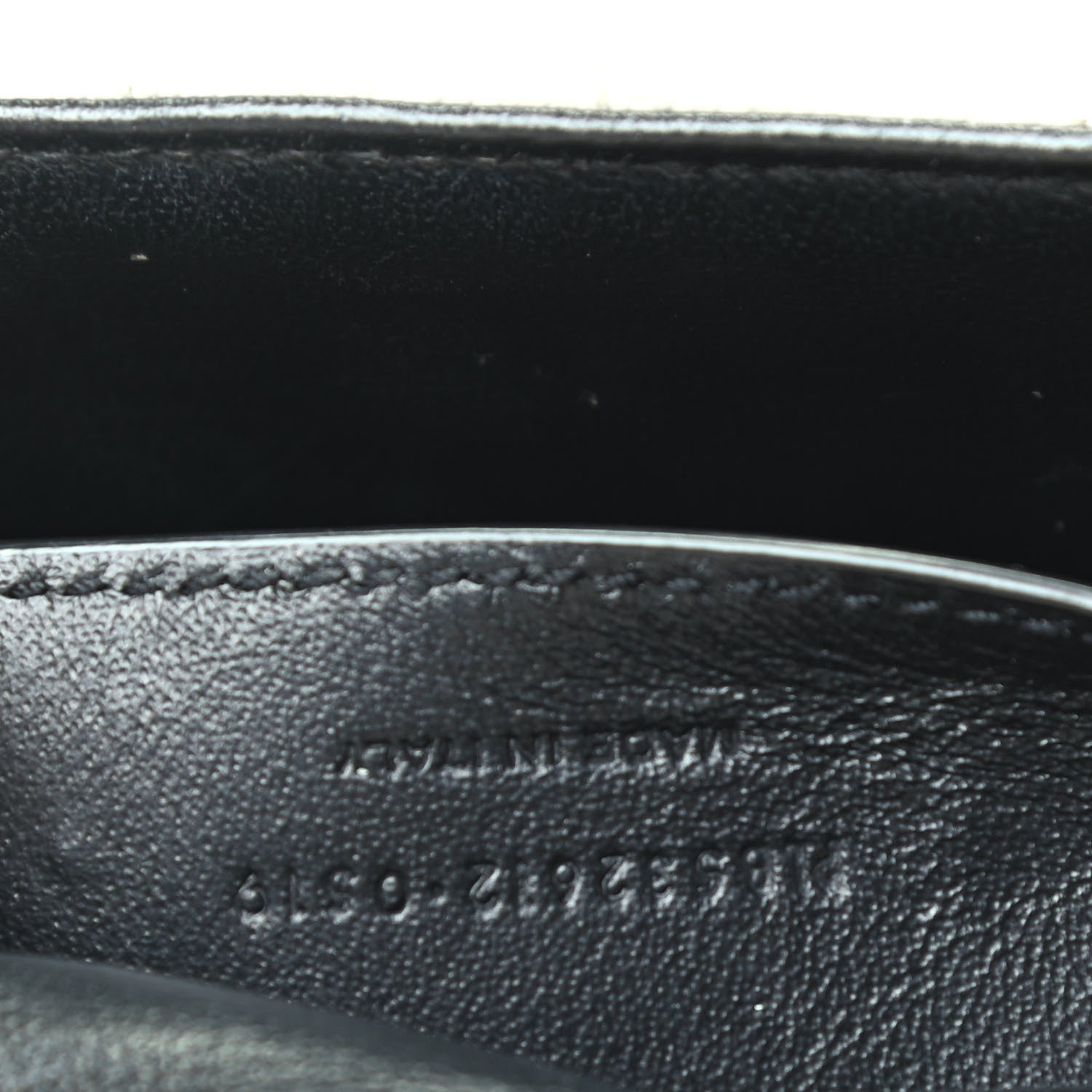 Saint Laurent Grain De Poudre Matelasse Monogram Medium Vicky Chain Bag Crema Soft 6 of 10