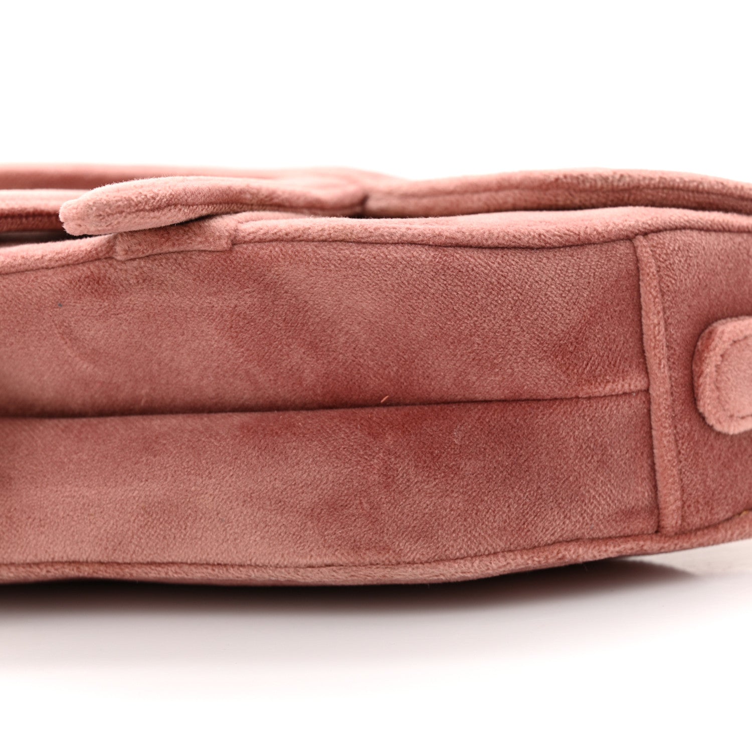Christian Dior Velvet Crystal Mini Saddle Bag Pink 11 of 11