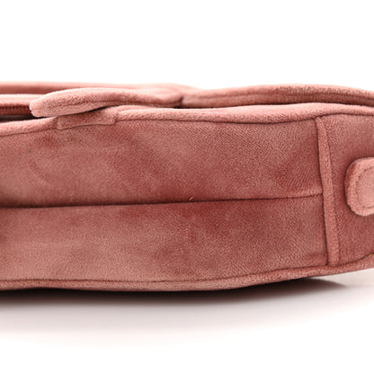 Christian Dior Velvet Crystal Mini Saddle Bag Pink 11 of 11