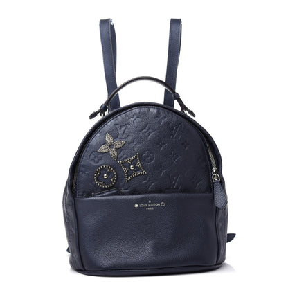 Louis Vuitton Empreinte Pins Sorbonne Backpack Marine 1 of 10