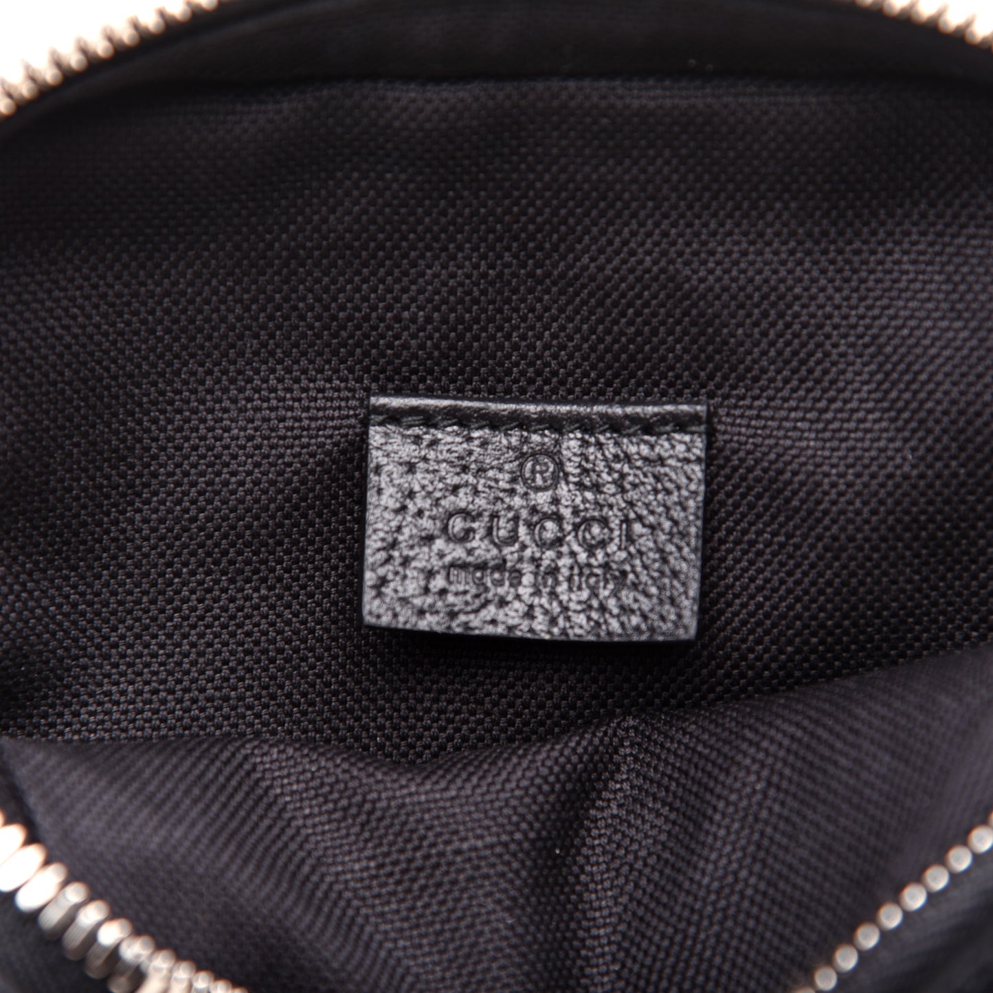 GG Supreme Monogram Psychedelic Messenger Bag Black