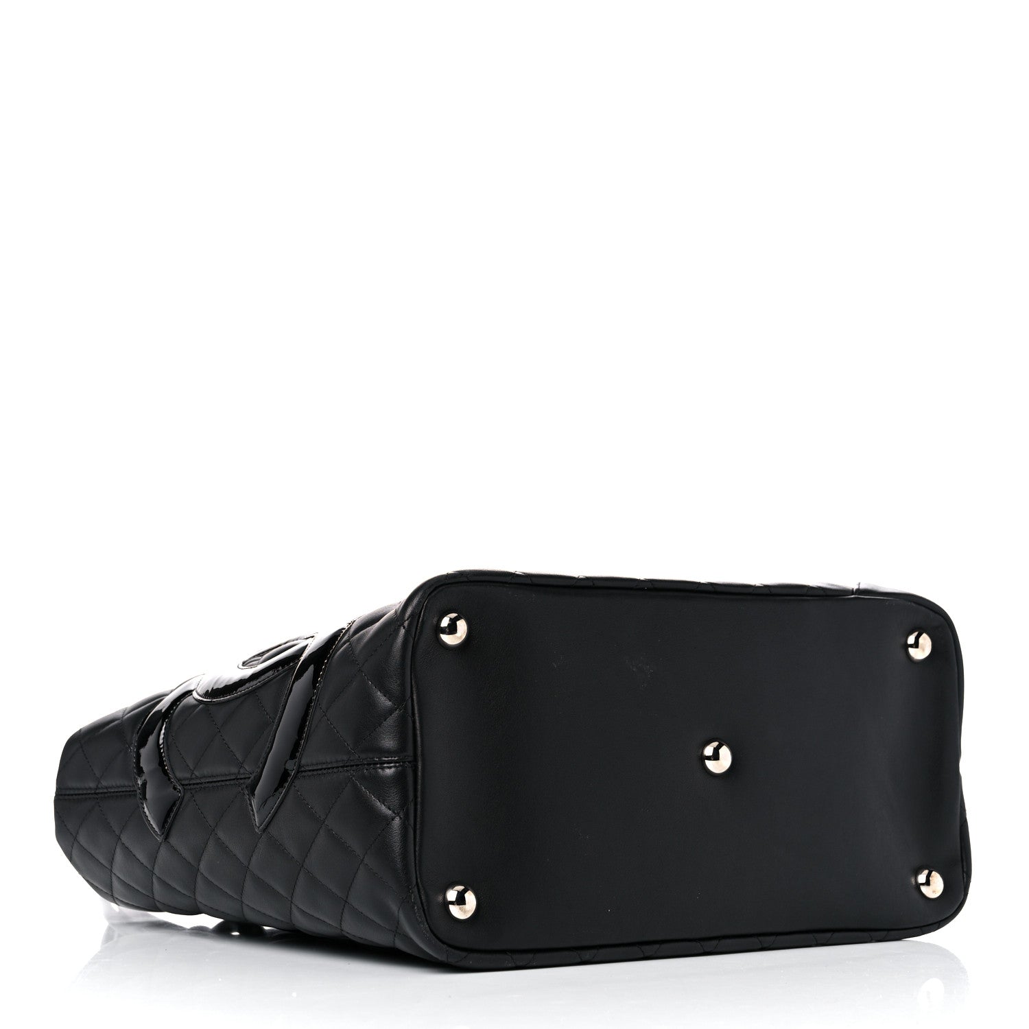 Chanel Calfskin Quilted Large Cambon Tote Black 4 of 16