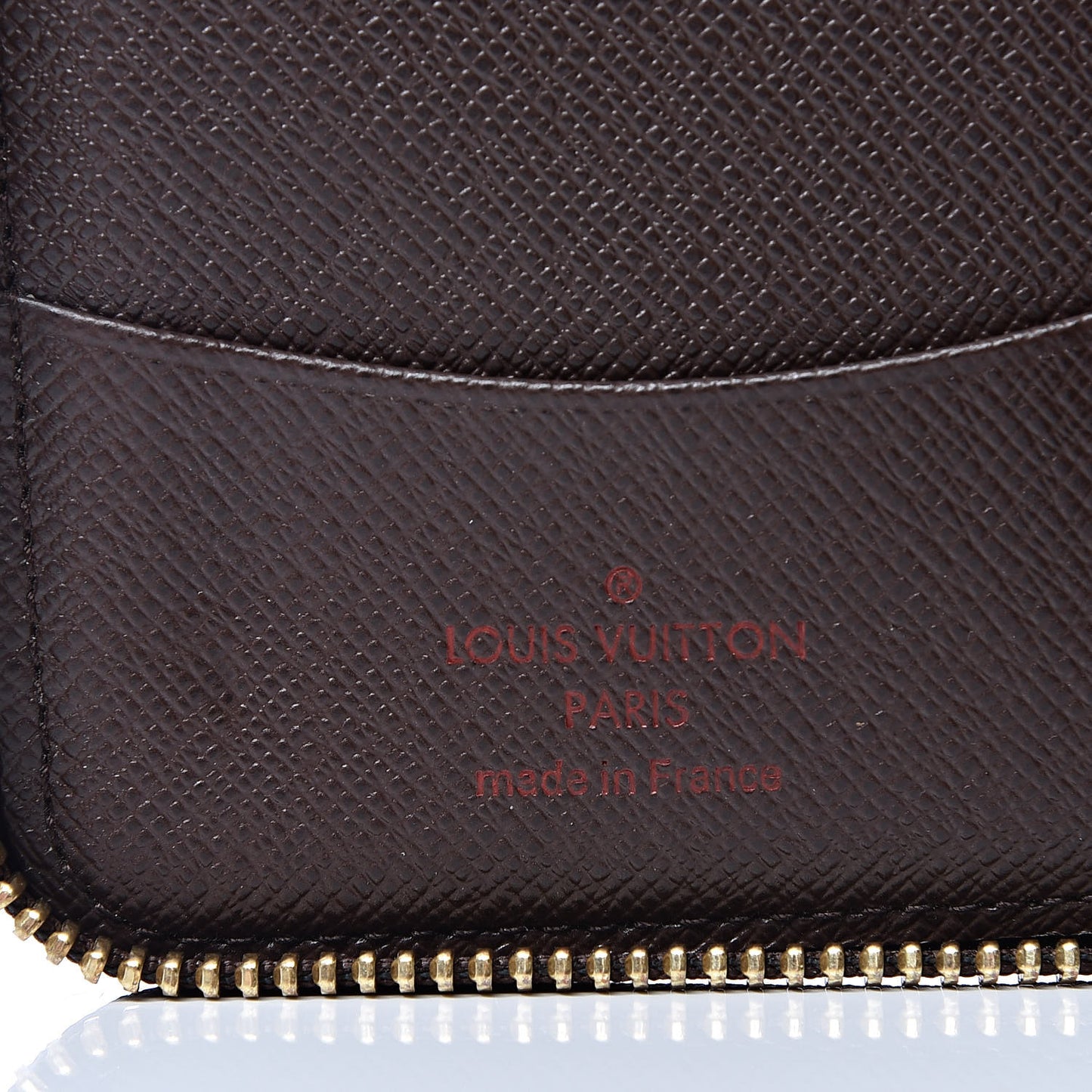 Damier Ebene Compact Zippy Wallet