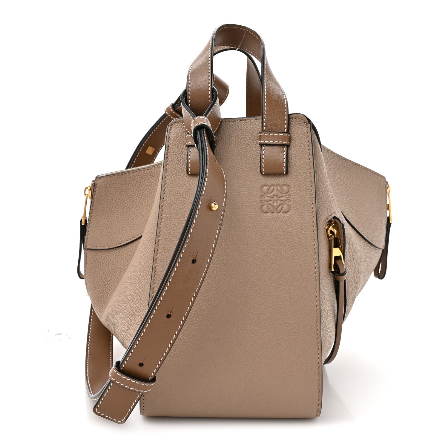 Loewe Calfskin Small Hammock Shoulder Bag Sand Mink 1 of 10