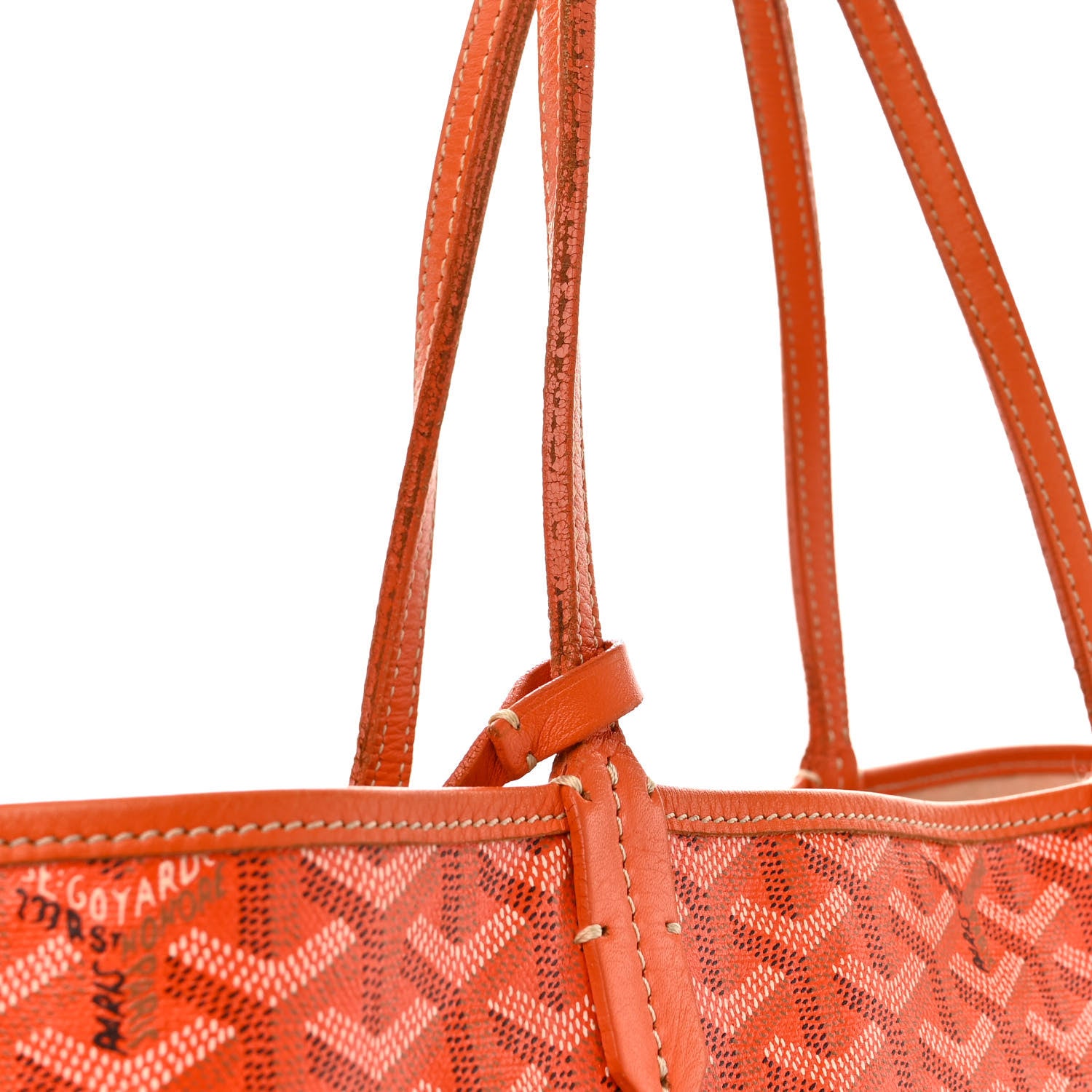 Goyard Goyardine Saint Louis PM Orange 13 of 20