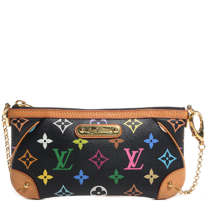 Louis Vuitton Monogram Multicolor Pochette Milla MM Black 1 of 7