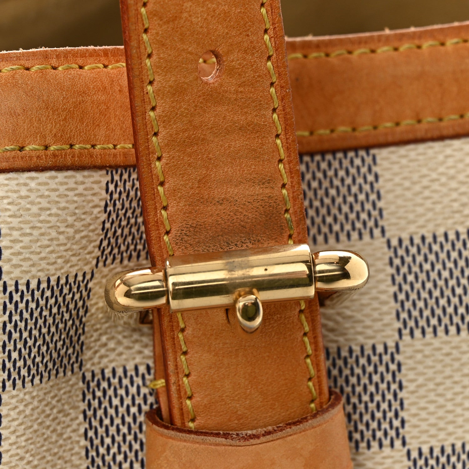 Louis Vuitton Damier Azur Hampstead MM 12 of 15