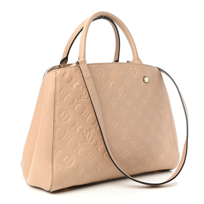 Louis Vuitton Empreinte Montaigne MM Dune 3 of 9