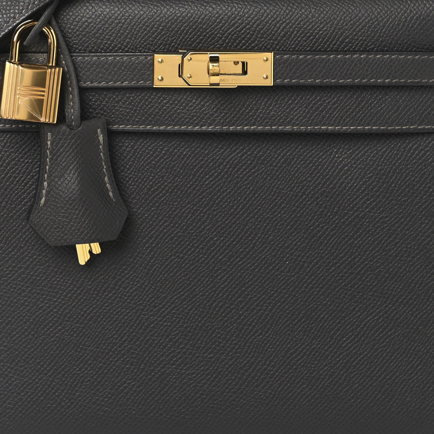 Hermes Epsom Kelly Sellier 25 Graphite 8 of 13
