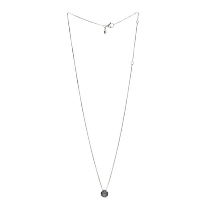 David Yurman Sterling Silver Hematite 8mm Petite Chatelaine Pendant Necklace 2 of 4