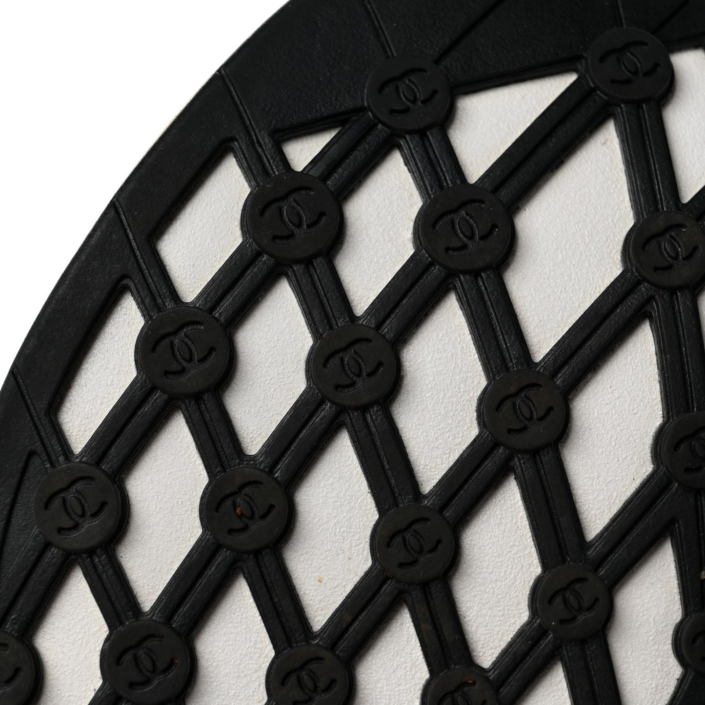 Fabric Logo Sneakers 38 White