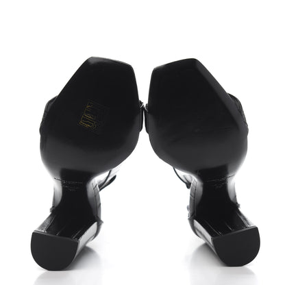 Saint Laurent Anguilla LouLou 105 Buckle Sandals 36 Black 5 of 8