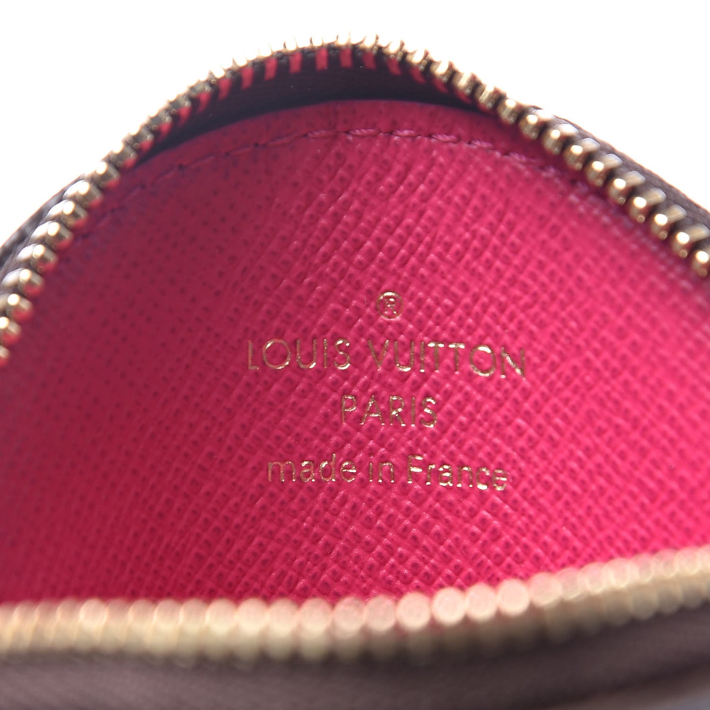 Monogram 2018 Christmas Animation Round Coin Purse