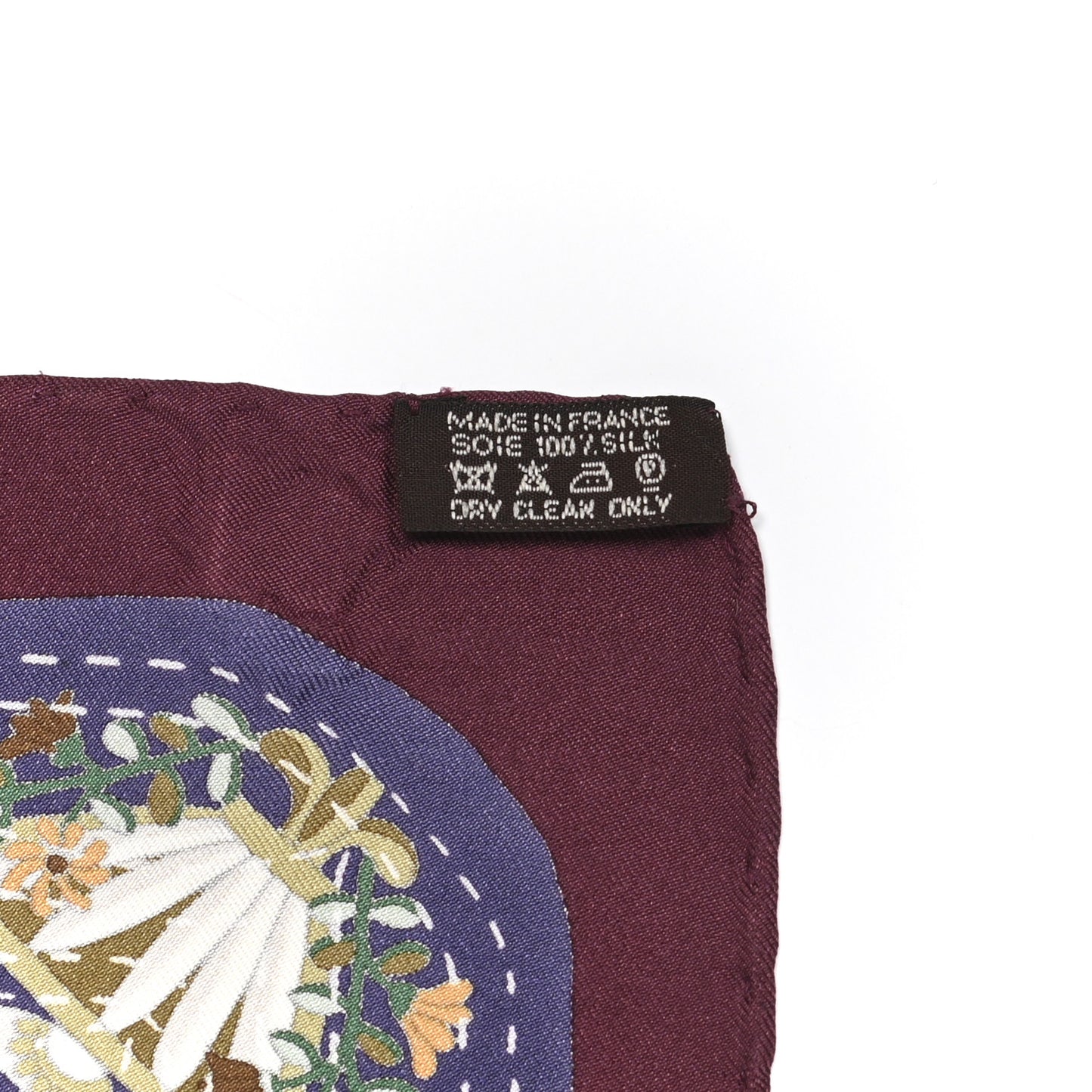 Silk Pique Fleuri de Provence Scarf 90