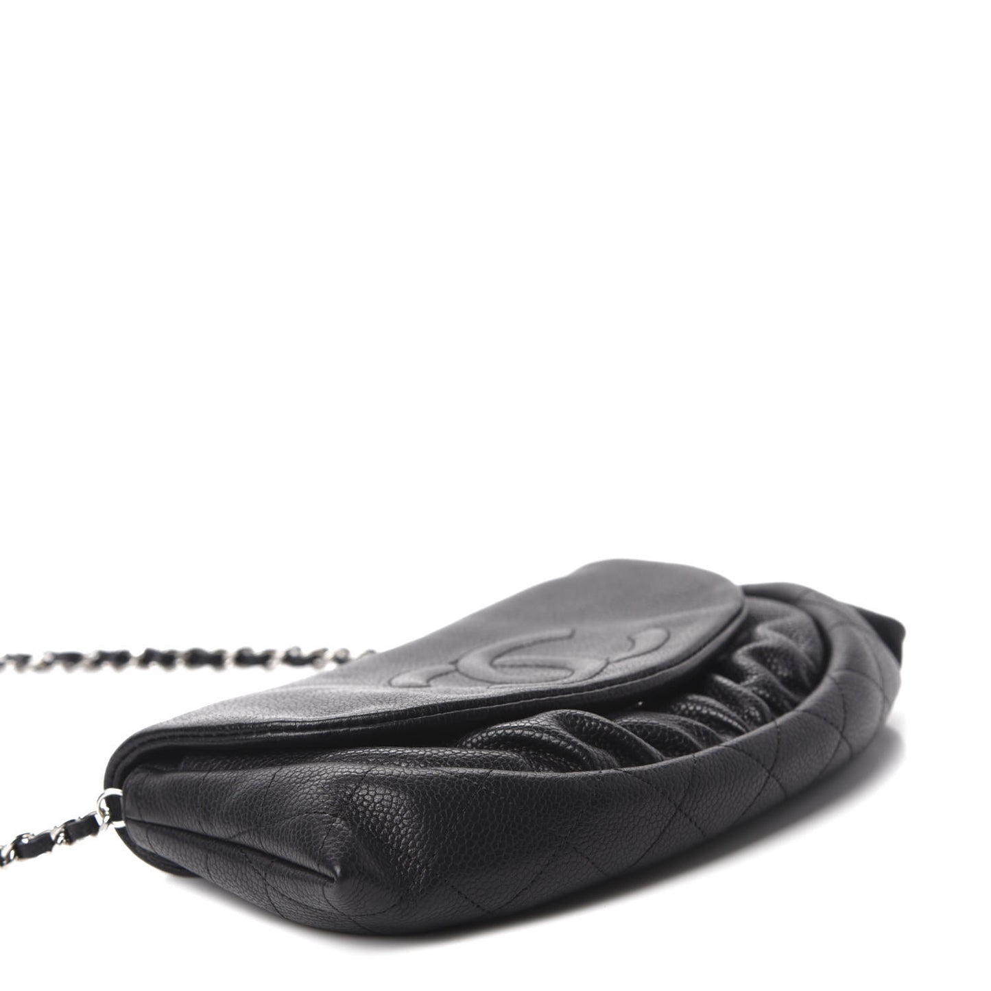 Caviar Half Moon Wallet On Chain WOC Black