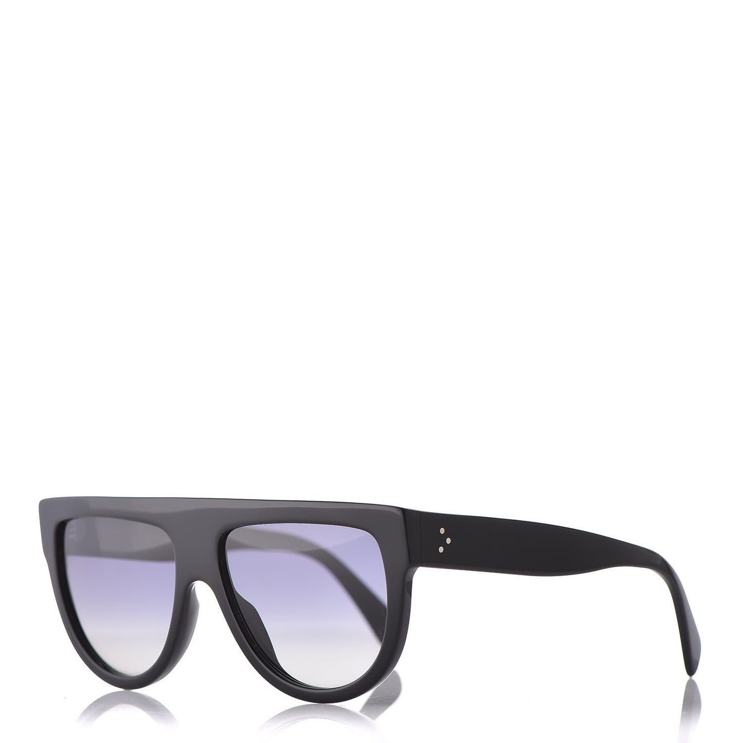 Acetate Aviator Polarized Sunglasses CL 40001 Black
