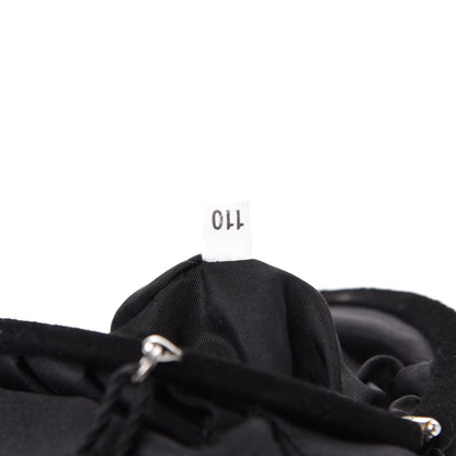 Prada Satin Evening Bag Black 9 of 10