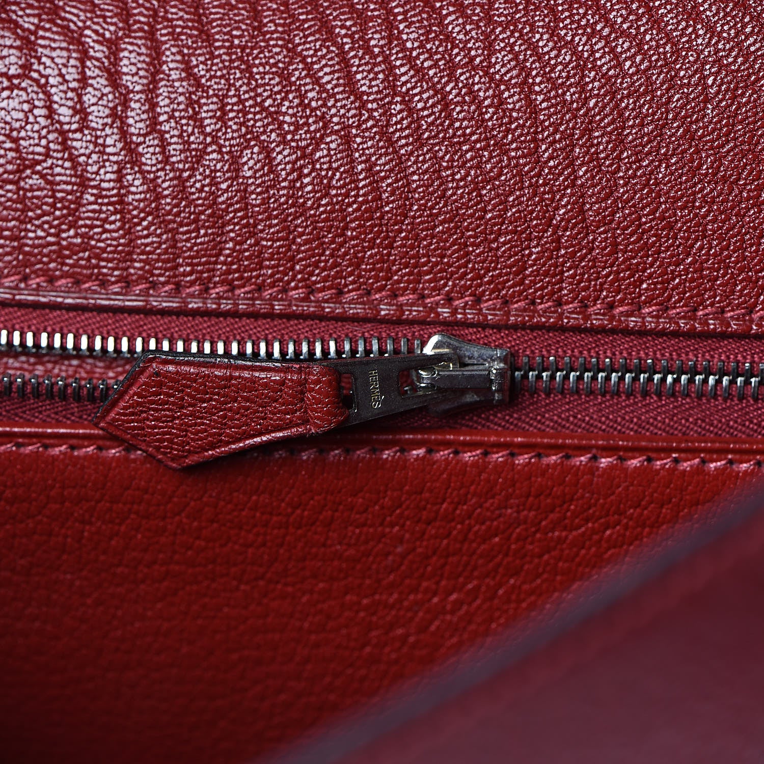 Hermes Chevre De Coromandel Kelly Retourne 32 Rouge H 26 of 42