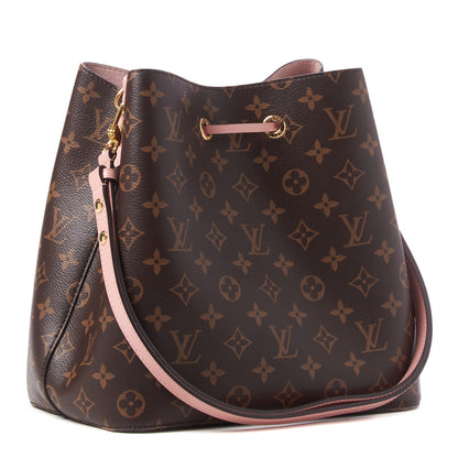 Louis Vuitton Monogram Neonoe MM Rose Poudre 3 of 9