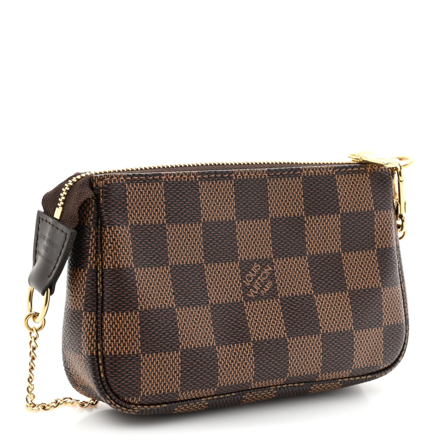 Louis Vuitton Damier Ebene Mini Pochette Accessories 3 of 9