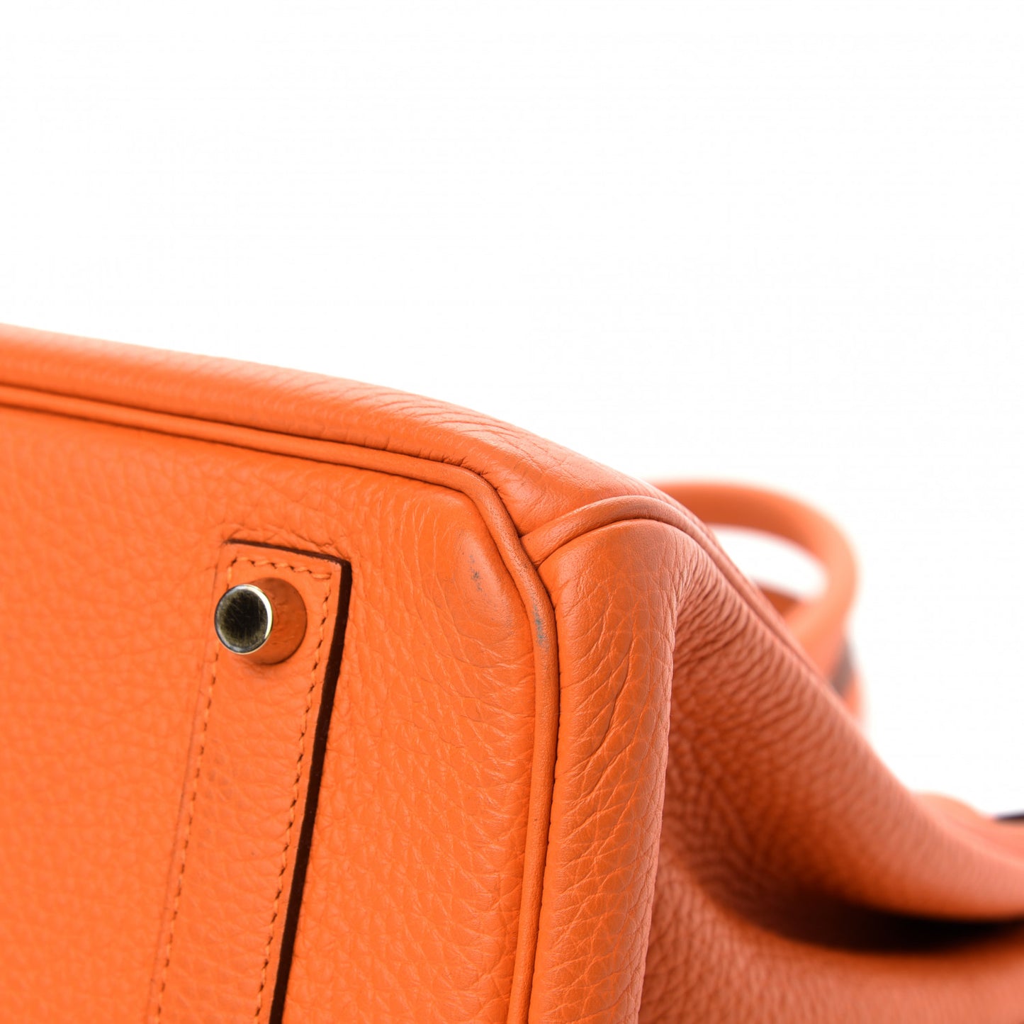 Togo Birkin 35 Orange