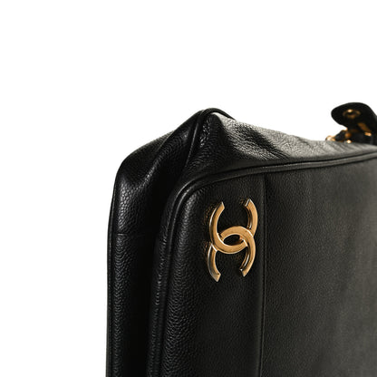 Chanel Caviar CC Shoulder Bag Black 12 of 16