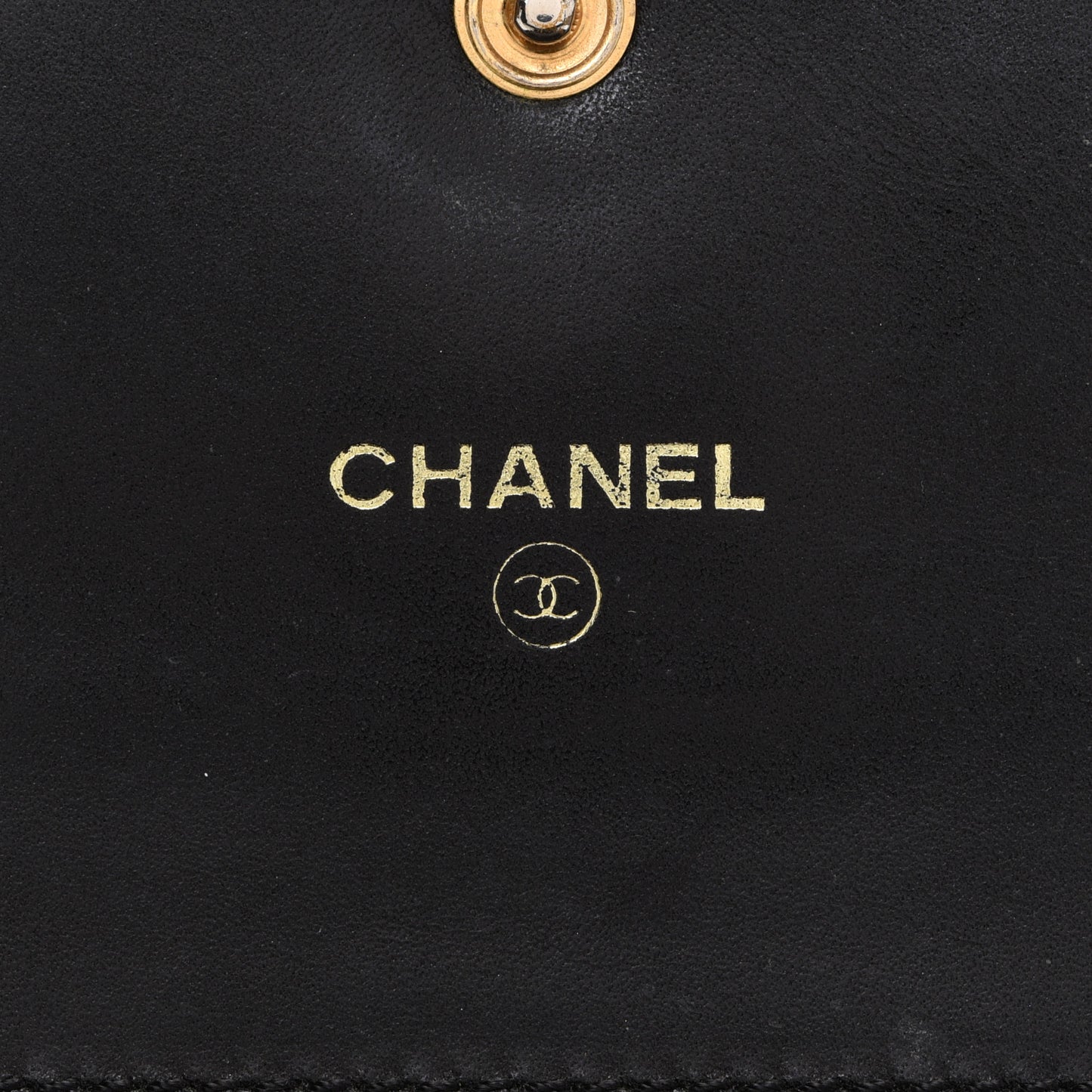 Caviar Timeless CC Compact Wallet Black