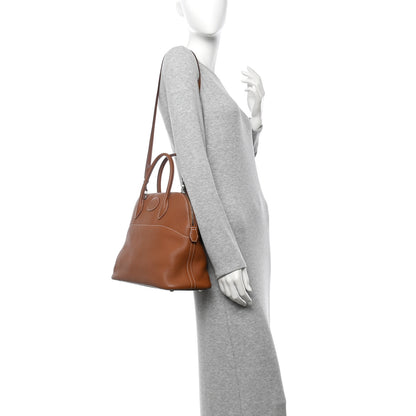 Hermes Taurillon Clemence Bolide 35 Gold 2 of 12