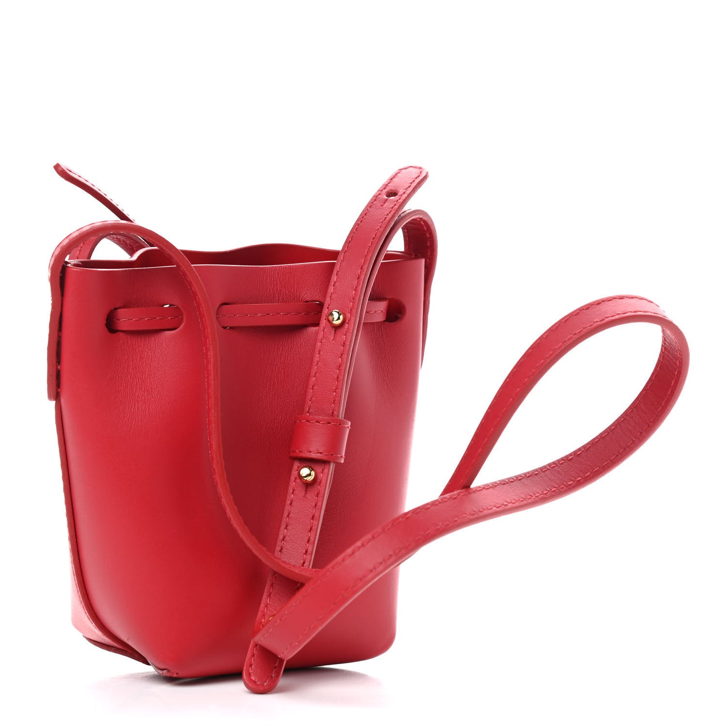 Calfskin Baby Bucket Bag Flamma
