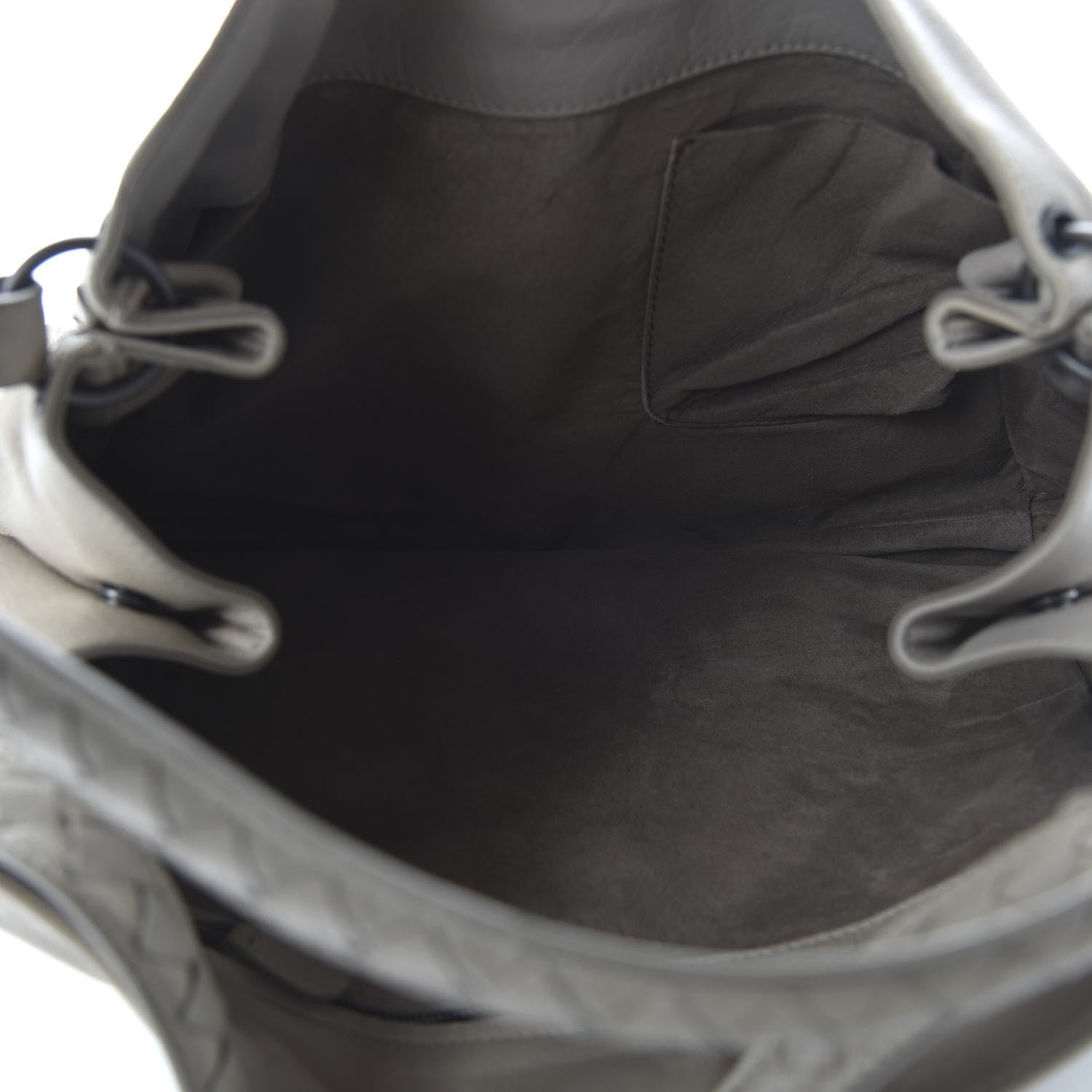 Bottega Veneta Buffalo Shoulder Bag Stone 5 of 8