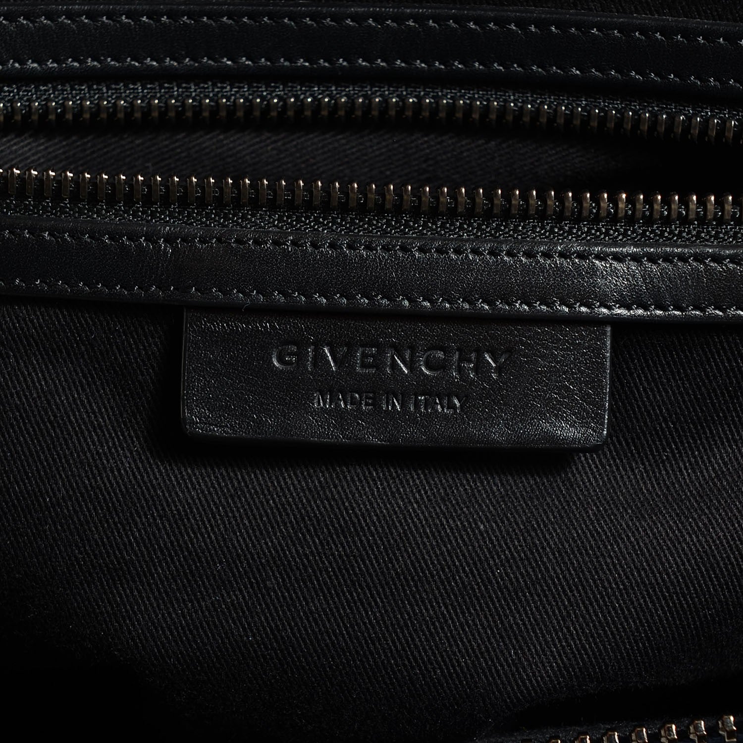 Givenchy Grained Calfskin Medium Animation Antigona Deep Blue 6 of 10