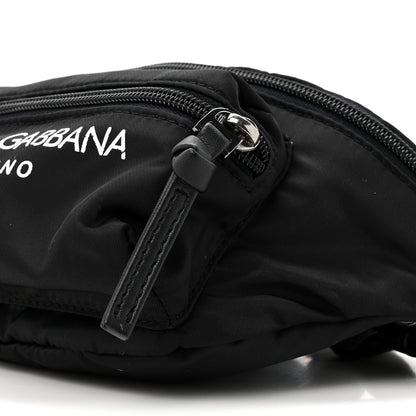 Dolce & Gabbana Nylon Logo Belt Bag Black 9 of 10
