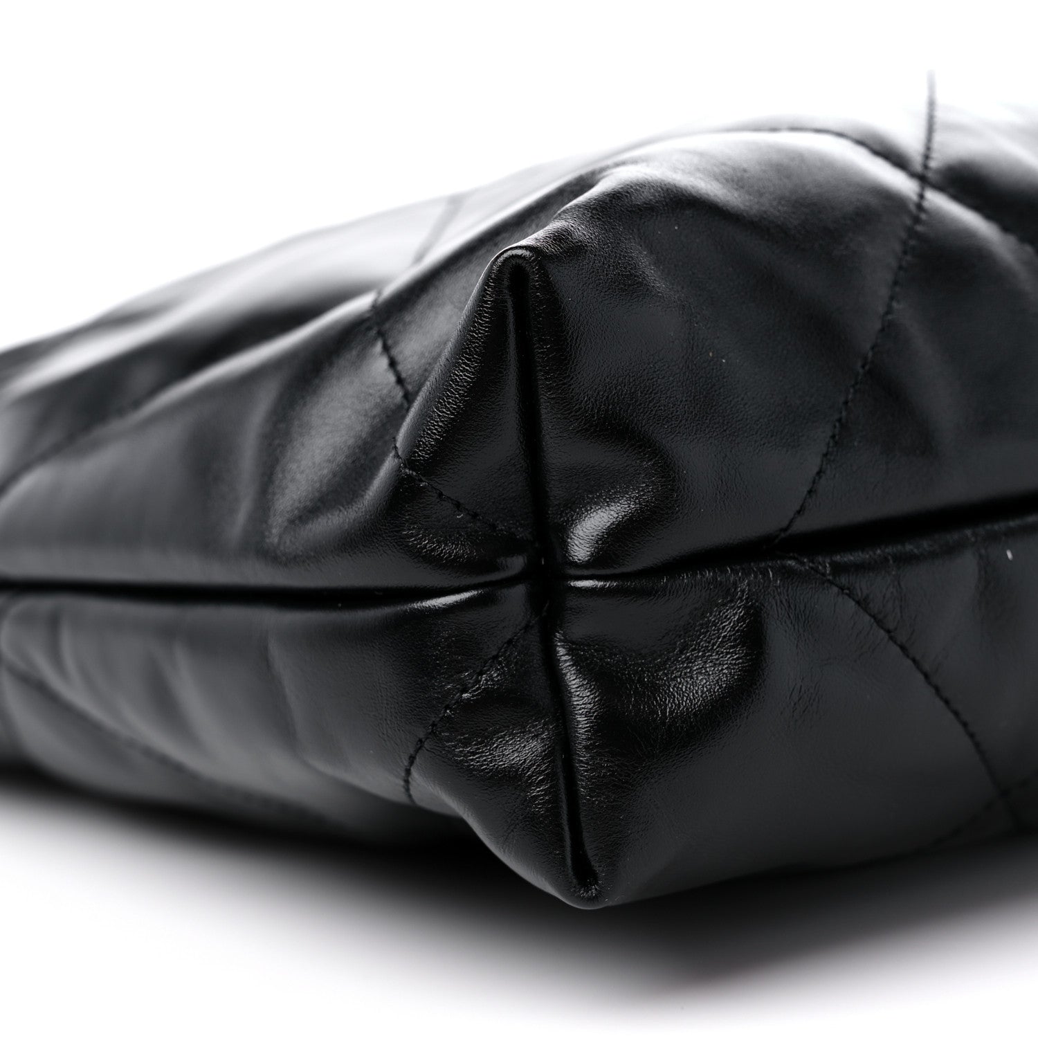 Chanel Shiny Calfskin Quilted Chanel 22 Black 9 of 10