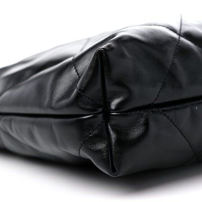 Chanel Shiny Calfskin Quilted Chanel 22 Black 9 of 10