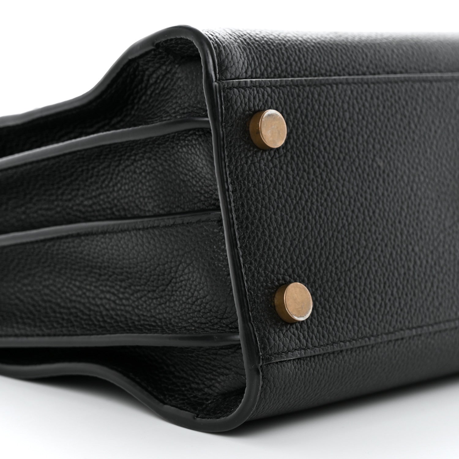 Saint Laurent Grained Calfskin Baby Sac De Jour Souple Black 10 of 12