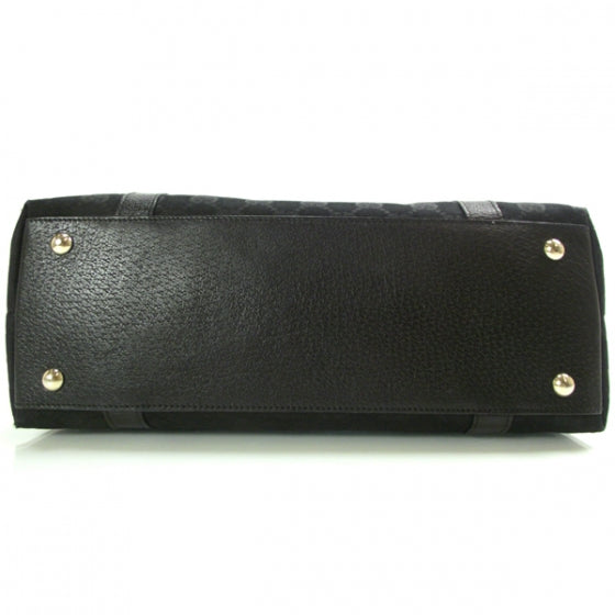Monogram Abbey Medium Tote Black