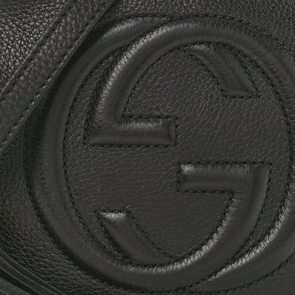 Gucci Pebbled Calfskin Small Soho Disco Bag Black 9 of 14