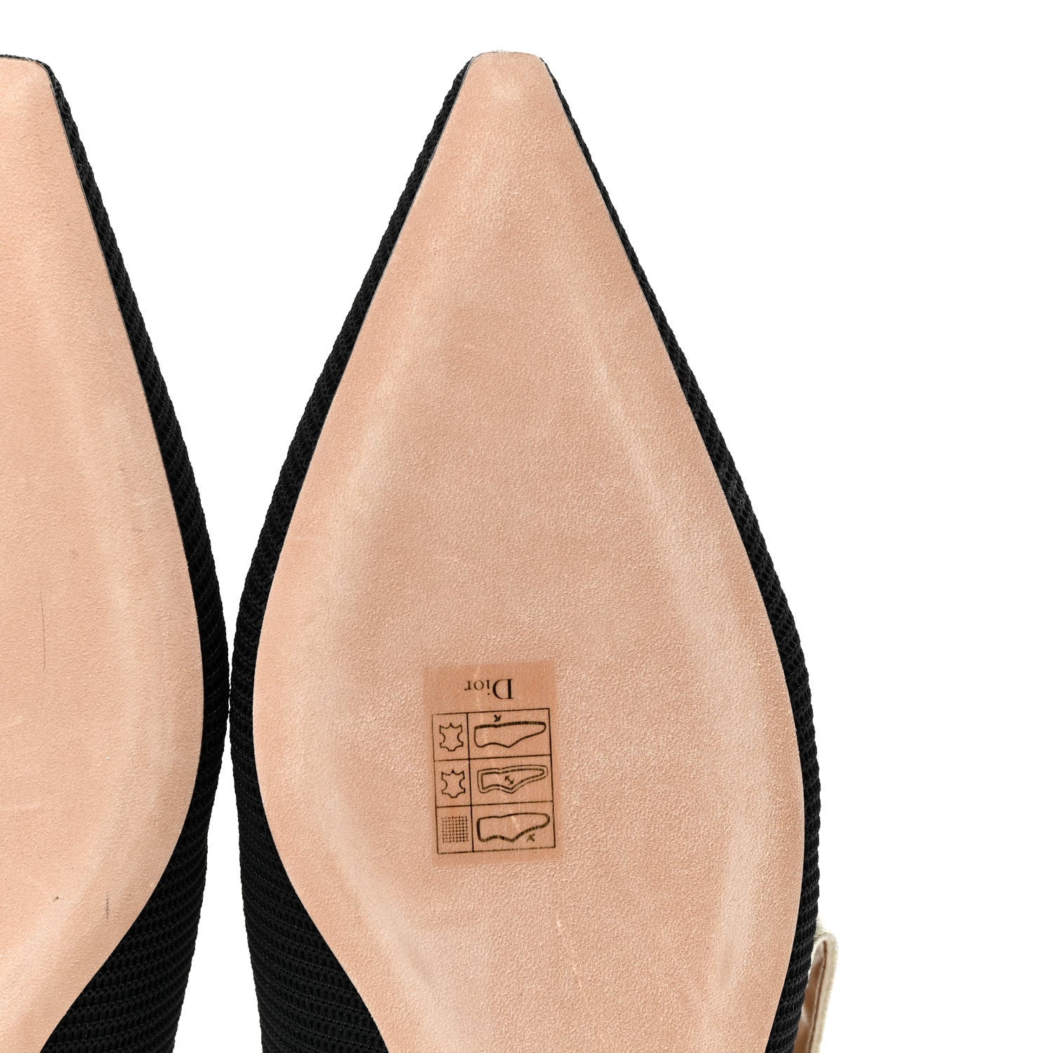 Christian Dior Technical Canvas Ribbon J'Adior Slingback Ballet Flats 40 Black 13 of 28