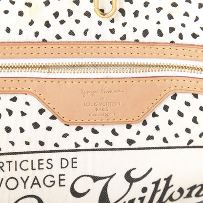 Louis Vuitton Monogram Kusama Waves Neverfull MM White 5 of 14