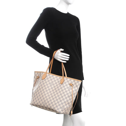 Louis Vuitton Damier Azur Neverfull MM 2 of 14