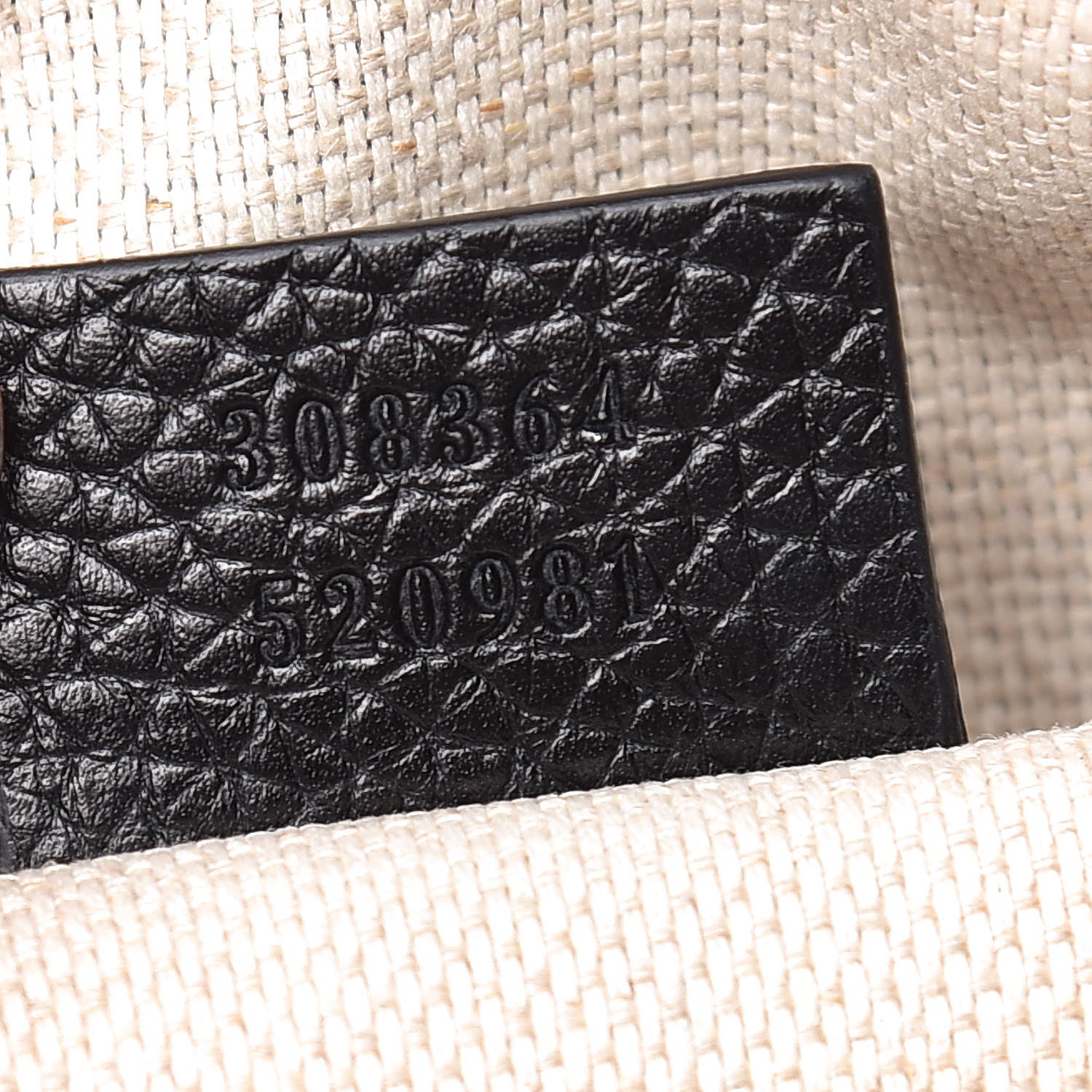 Gucci Pebbled Calfskin Small Soho Disco Bag Black 7 of 10